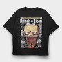 Attack Titan Pop Art, Tricou Oversize Barbati (Unisex)