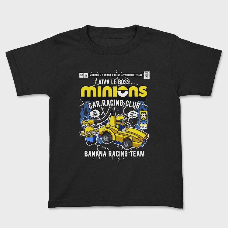 Banana Racing Minions, Tricou Copii