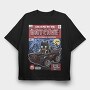 Batcave Night Rider, Tricou Oversize Barbati (Unisex)