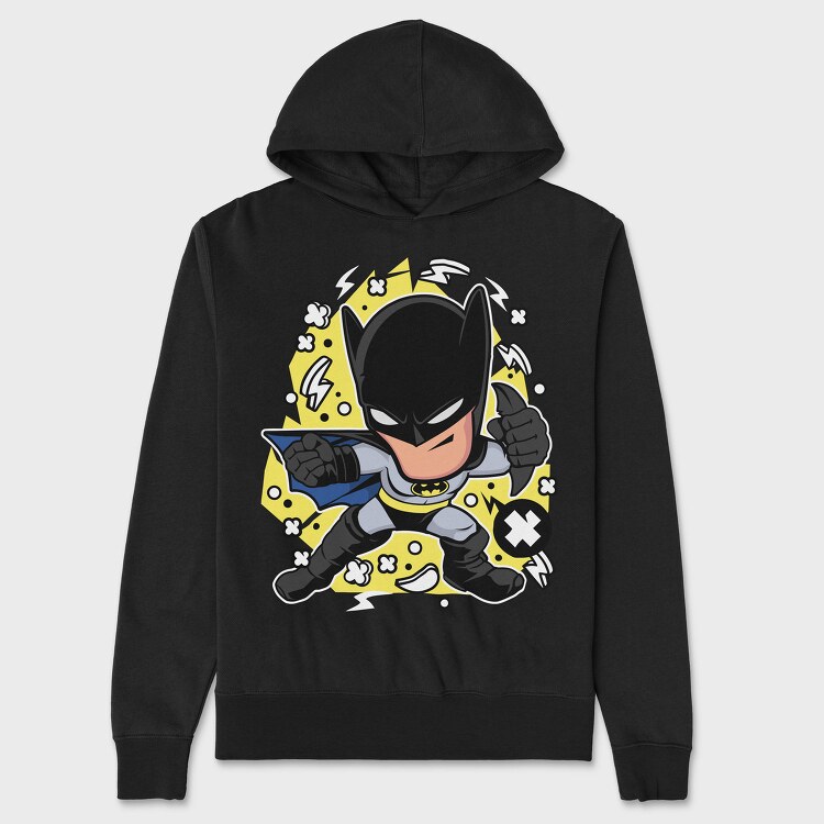 Batman Burst, Hanorac Oversize Barbati (Unisex)