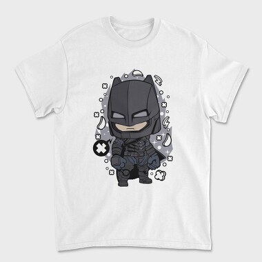 Batman Chibi Storm, Tricou Barbati (Unisex)