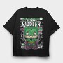 Batman Riddler Mystery, Tricou Oversize Barbati (Unisex)