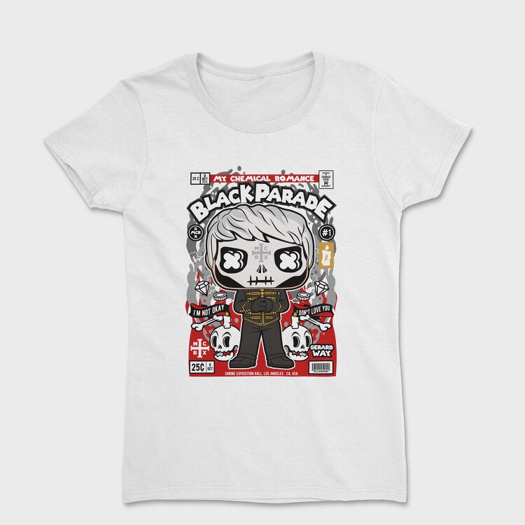 Black Parade Pop Art, Tricou Femei