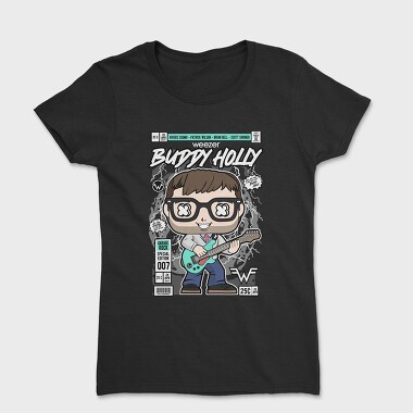 Buddy Holly Rockstar, Tricou Femei