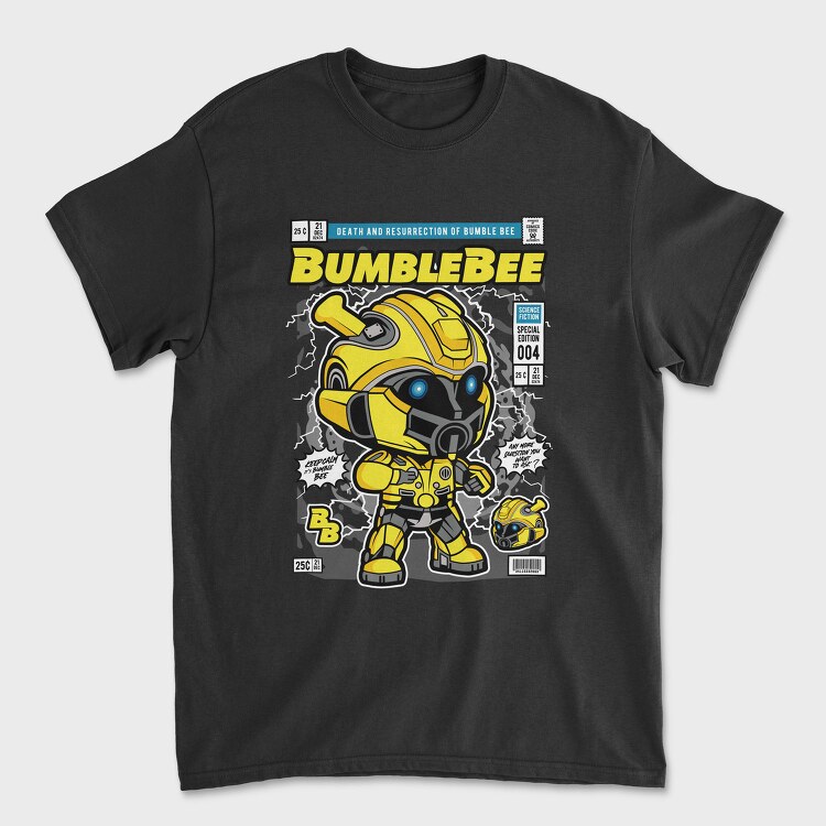 Bumblebee Revolution, Tricou Barbati (Unisex)