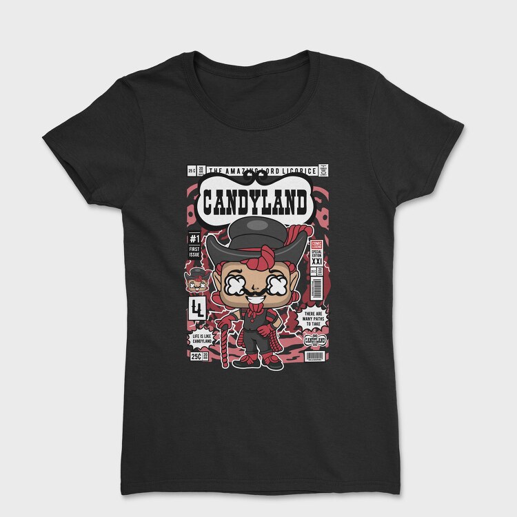 Candyland Licorice Devil, Tricou Femei