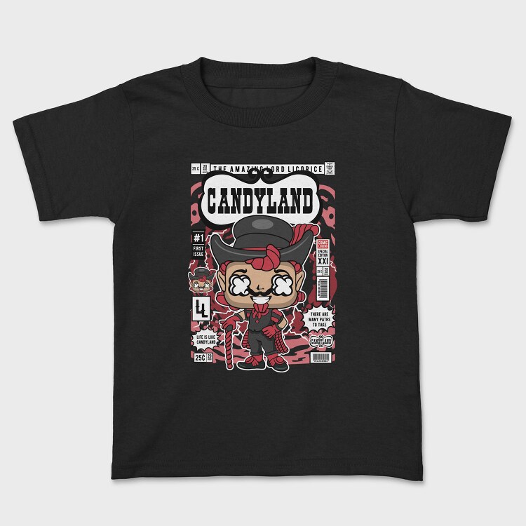 Candyland Licorice Devil, Tricou Copii