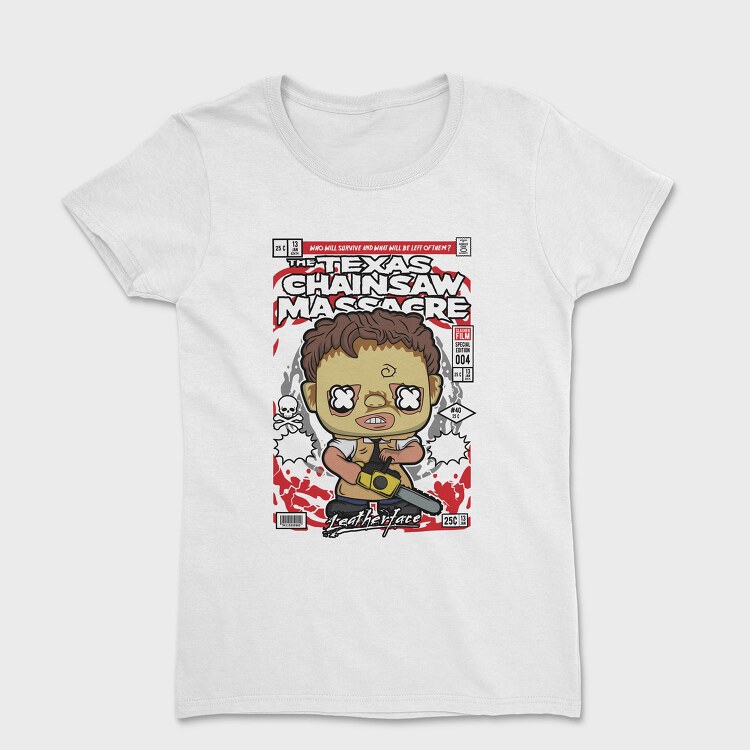 Chainsaw Massacre Chibi, Tricou Femei