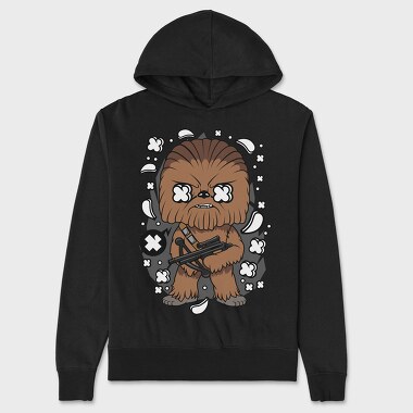 Chewbacca Comic Burst, Hanorac Oversize Barbati (Unisex)