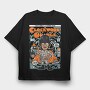 Clockwork Orange Revolution, Tricou Oversize Barbati (Unisex)