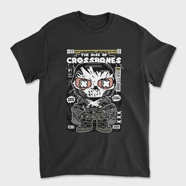 Crossbones Soldier, Tricou Barbati (Unisex)