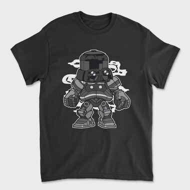Cyberpunk Warrior 1, Tricou Barbati (Unisex)