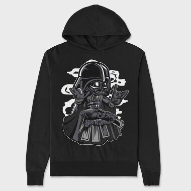 Darth Rockstar, Hanorac Oversize Barbati (Unisex)