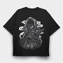 Darth Rockstar, Tricou Oversize Barbati (Unisex)