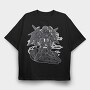 Darth Vader Mech, Tricou Oversize Barbati (Unisex)