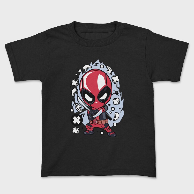 Deadpool Chibi Blade, Tricou Copii