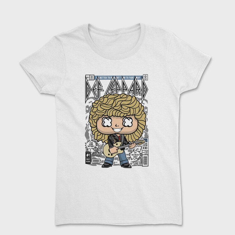 Def Leppard Rockstar, Tricou Femei