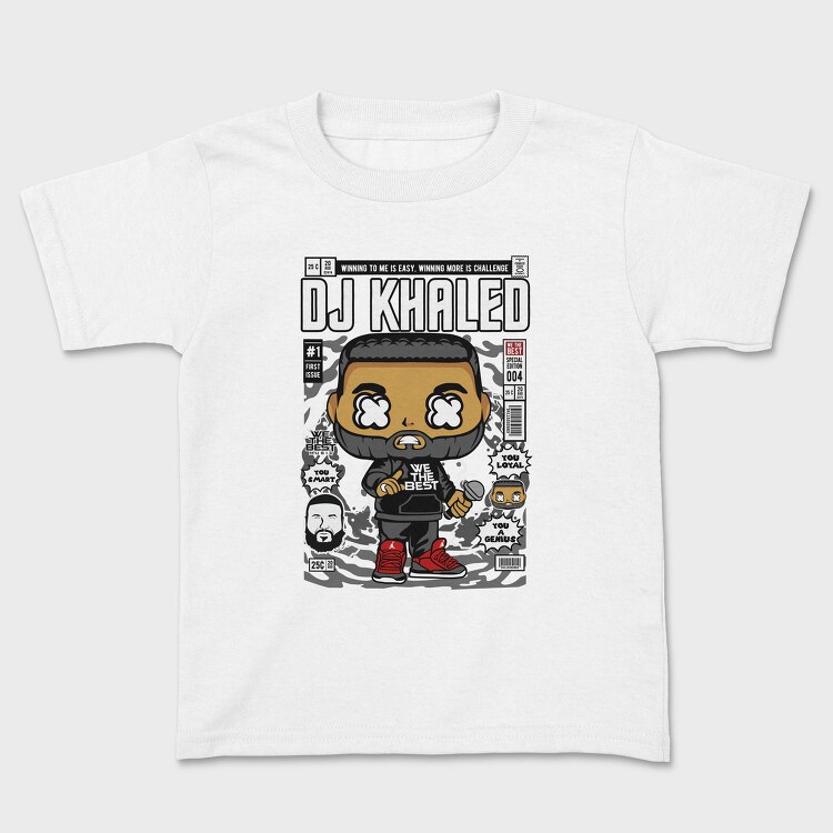 Dj Khaled Pop Art, Tricou Copii