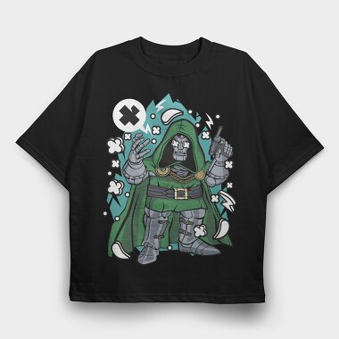 Dread Lord Cloak, Tricou Oversize Barbati (Unisex)