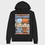 Dumb And Dumber Pop Art, Hanorac Oversize Barbati (Unisex)