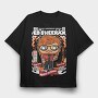 Ed Sheeran Comic Pop Art, Tricou Oversize Barbati (Unisex)
