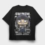 Eminem Pop Vinyl, Tricou Oversize Barbati (Unisex)