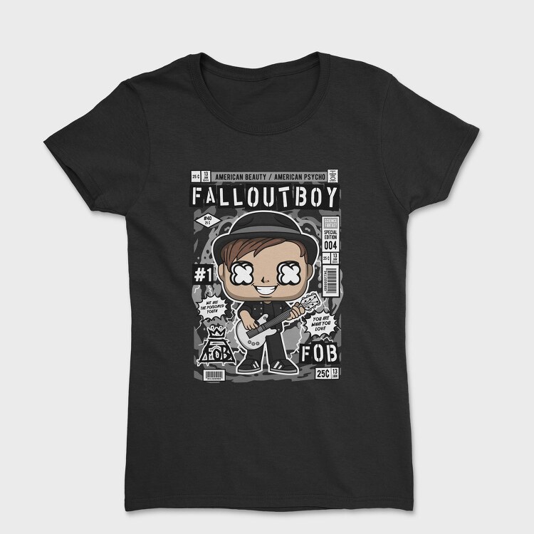 Fallout Boy Comic, Tricou Femei