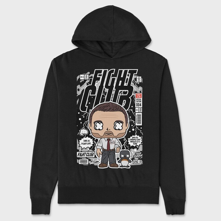 Fight Club Pop Vinyl, Hanorac Oversize Barbati (Unisex)
