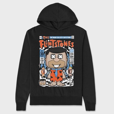 Flintstones Comic Revival, Hanorac Oversize Barbati (Unisex)