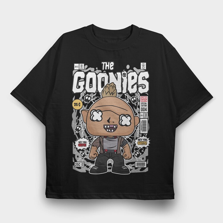 Goonies Punk, Tricou Oversize Barbati (Unisex)