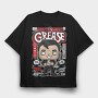 Grease Pop Vinyl, Tricou Oversize Barbati (Unisex)