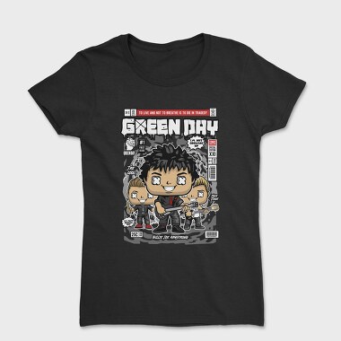 Green Day Comic Pop, Tricou Femei