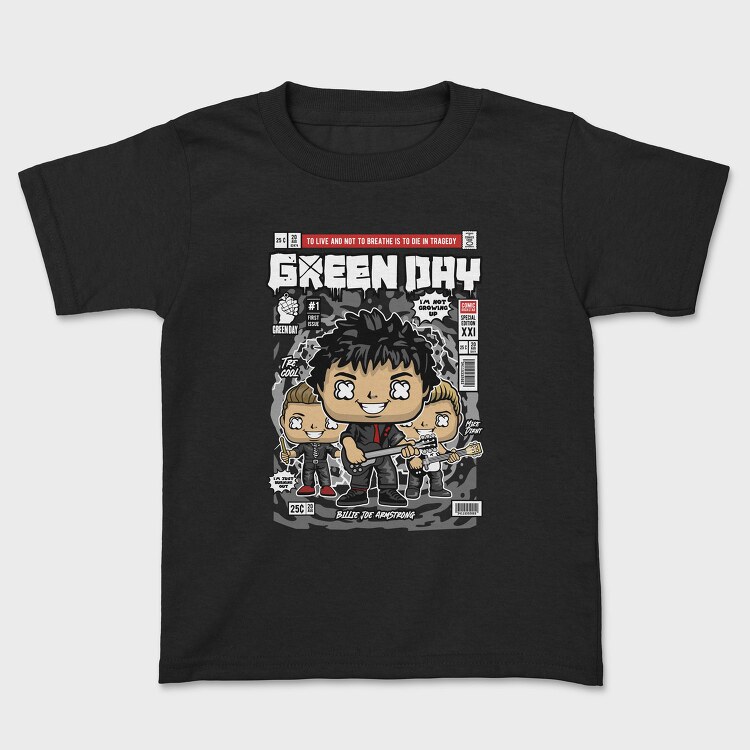 Green Day Comic Pop, Tricou Copii
