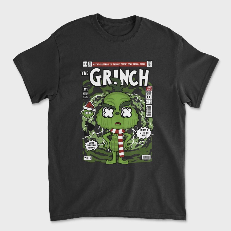 Grinchmas Comic Drop, Tricou Barbati (Unisex)