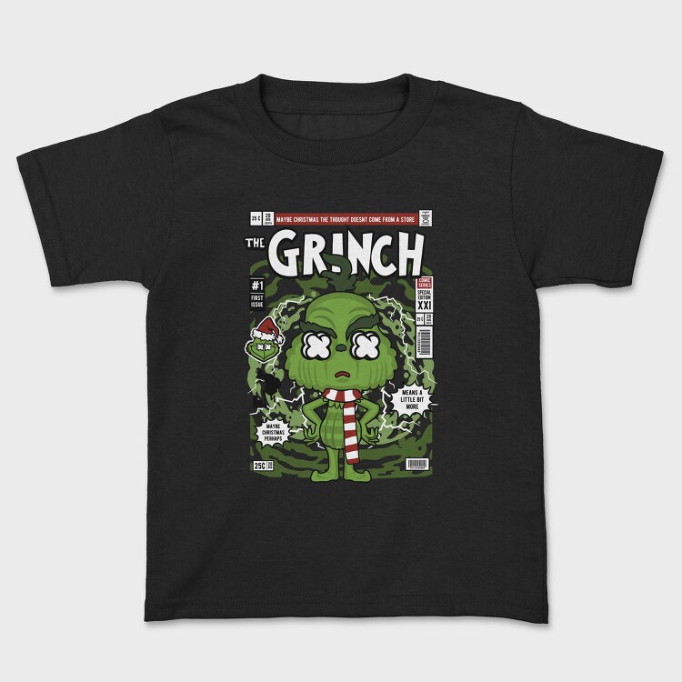 Grinchmas Comic Drop, Tricou Copii