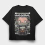 Hannibal Pop Art Comic, Tricou Oversize Barbati (Unisex)