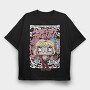 Harley Quinn Riot, Tricou Oversize Barbati (Unisex)