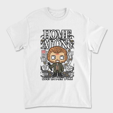 Home Alone Comic, Tricou Barbati (Unisex)