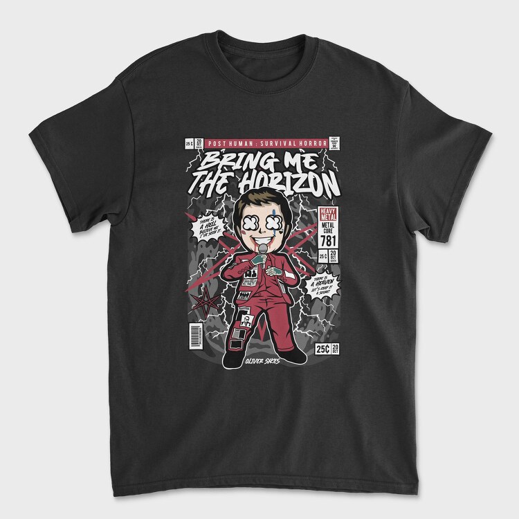Horizon Horror Comic, Tricou Barbati (Unisex)