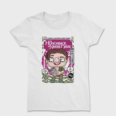 Hunchback Comic Vibes, Tricou Femei
