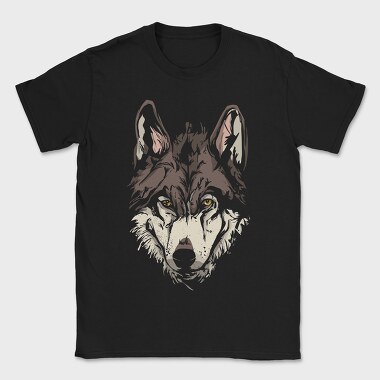Wolf Portrait 3, Tricou Barbati (Unisex)