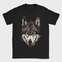 Wolf Portrait 3, Tricou Barbati (Unisex)
