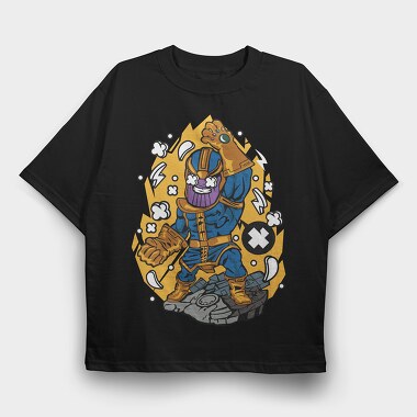 Infinity Warrior, Tricou Oversize Barbati (Unisex)