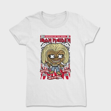 Iron Maiden Comic Tee, Tricou Femei