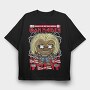 Iron Maiden Comic Tee, Tricou Oversize Barbati (Unisex)