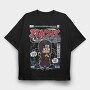 Itachi Chibi Rebellion, Tricou Oversize Barbati (Unisex)