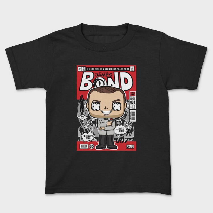 James Bond Comic Pop, Tricou Copii