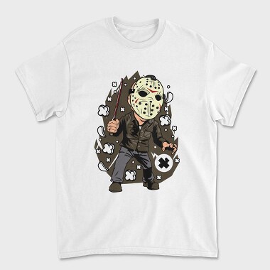 Jason Mask Slasher, Tricou Barbati (Unisex)