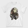 Jason Mask Slasher, Tricou Barbati (Unisex)