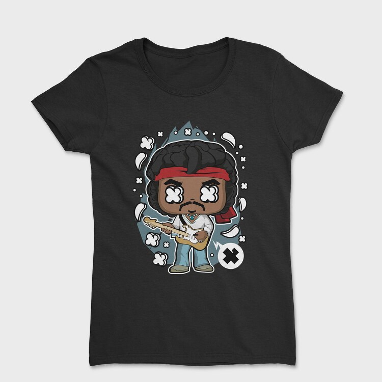 Jimi Guitar Hero, Tricou Femei